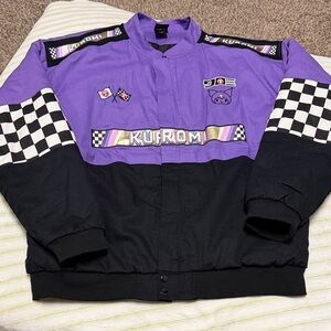Sanrio Kuromi Purple and Black Puffer Jacket